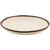 GET P-100-CRM Pottery Market 1 Qt. Matte Cream Melamine Serving Bowl - 12/Pack
