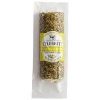 Celebrity Goat 10.5 oz. Garlic and Herb Goat Cheese Log - 6/Case