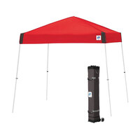E-Z Up VS3WH10PN Vista Instant Shelter 10' x 10' Punch Canopy with White Frame