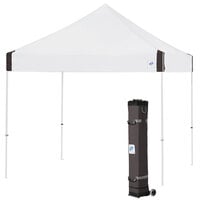 E-Z Up VG3WH10WH Vantage Instant Shelter 10' x 10' White Canopy with White Frame