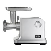 Weston 33-1301-W Pro Series #12 Electric Meat Grinder and Sausage Stuffer - 120V, 750W