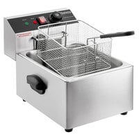 Galaxy EF10E 10 lb. Electric Countertop Fryer - 110V, 1600W