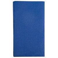 Hoffmaster 180522 Navy Blue 15" x 17" 2-Ply Paper Dinner Napkin - 1000/Case