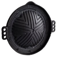 10 1/4 inch Round Heavy-Duty Cast Iron Stovetop BBQ Plate