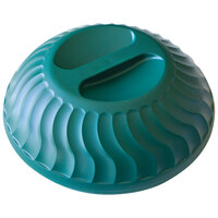 Dinex DX340008 Turnbury Hunter Green Insulated Meal Delivery Dome for 9 inch Plate - 12/Case