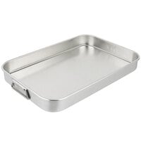 Vollrath 5220 Wear-Ever Aluminum Bun/Sheet Pan - 1/4 Size, 16 Gauge, Curled  Rim, 9 1/2 x 13