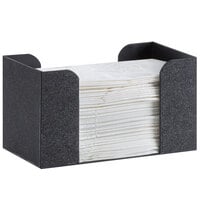 Cal-Mil 3693-13 Classic Black ABS Napkin Holder - 9 inch x 5 inch x 5 inch