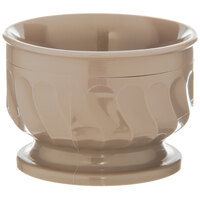 Dinex DX320031 Turnbury 5 oz. Latte Insulated Bowl with Pedestal Base - 48/Case
