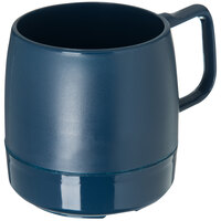 Dinex DX119750 Classic 8 oz. Dark Blue Stackable Insulated Mug - 48/Case