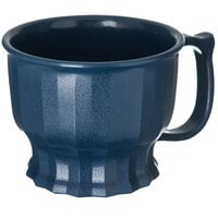 Dinex DX9000B50 Tropez 8 oz. Dark Blue High-Heat Mug - 48/Case