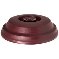 Dinex DX117361 Classic Cranberry Insul-Dome Insulated Meal Delivery Dome for 9 inch Plate - 12/Case