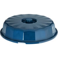 Dinex DX9400B50 Tropez Dark Blue High-Heat Convection Dome for 9 inch Round Plate - 12/Case