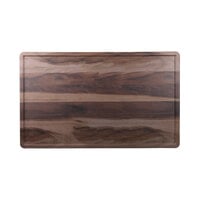 Elite Global Solutions M2012RCFP-HW Fo Bwa 20" x 12" Faux Hickory Wood Melamine Serving Board