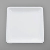 Elite Global Solutions M12118SQ-W Olympus 12" White Square Melamine Platter