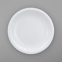 Elite Global Solutions M10118R-W Olympus 10" White Round Melamine Coupe Platter
