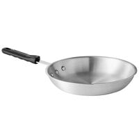 Choice 10" Aluminum Fry Pan with Black Silicone Handle