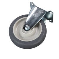 Carlisle IC225CR00 Cateraide 5" Rigid Plate Caster for IC2250, IC2254, PC600N, SBC230, and UD1726