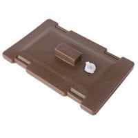 Carlisle LD235LG01 Cateraide Brown Lid Assembly for LD250N01, LD350N01, and LD500N01