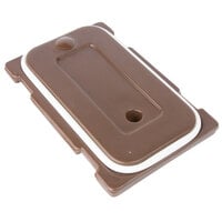 Carlisle LD235LG01 Cateraide Brown Lid Assembly for LD250N01, LD350N01, and LD500N01