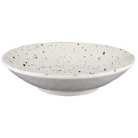 Elite Global Solutions D92R-CC Macchiato 42 oz. Chocolate Chip Round Melamine Bowl - 6/Case