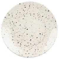 Elite Global Solutions D1115R-CC Macchiato 11" Chocolate Chip Round Melamine Plate - 6/Case