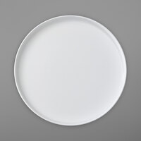 Villeroy & Boch 16-4004-2818 Affinity 8 1/4 inch White Round Porcelain Platter - 4/Case