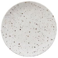 Elite Global Solutions D110R-CC Macchiato 10 1/8" Chocolate Chip Round Melamine Plate - 6/Case