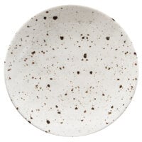 Elite Global Solutions D61R-CC Macchiato 6 1/8" Chocolate Chip Round Melamine Plate - 6/Case