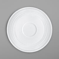 Villeroy & Boch 16-4008-1310 Stella Vogue 6" White Bone Porcelain Saucer - 6/Case