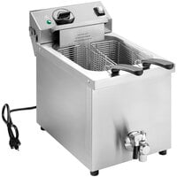 Vollrath CF4-3600 15 lb. Commercial Countertop Deep Fryer - 208-240V