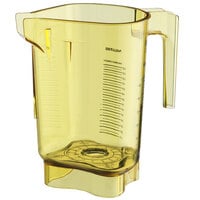 Vitamix 60049 Advance 48 oz. Yellow Deluxe Tritan Copolyester Blender Jar for Vitamix Blenders