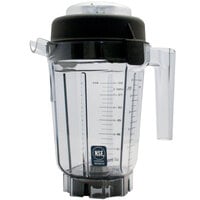 Vitamix 15652 32 oz. Clear Tritan Copolyester Blender Jar with Lid and Wet Blade Assembly for Vitamix Blenders