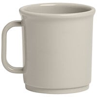 American Metalcraft CM12SH Crave 12 oz. Gray Shadow Tritan™ Mug