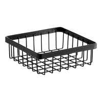 GET Enterprises WB-662-MG Urban Renewal 6" x 6" x 2" Metal Gray Square Wire Basket