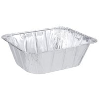 Western Plastics Half Size Foil Steam Table Pan Extra Deep 4 3/16" Depth - 100/Case