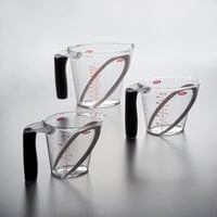 OXO 1056988 Good Grips 3-Piece Clear Angled Measuring Cup Set