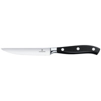 Victorinox 7.7203.12WG Grand Maitre 4 1/2 inch Serrated Edge Forged Steak Knife with POM Handle