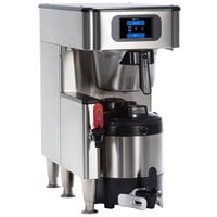 Bunn 54300.0100 ICB TF Platinum Edition Infusion Series Black / Silver Single Automatic Coffee Brewer - 120/240V, 6000W