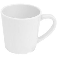 Thunder Group CR9018W Smooth Melamine 7 oz. White Mug - 12/Case