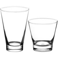 Acopa Fusion Rocks / Old Fashioned and Beverage Glass Set - 24/Set