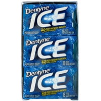 Dentyne Ice Peppermint Sugar-Free Gum 16-Piece Pack - 162/Case