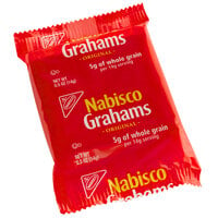 Nabisco 2-Count (0.49 oz.) Original Graham Crackers Snack Pack - 200/Case