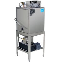 CMA Dishmachines EST-AH-EXT Extended-Door Single Rack Low Temperature, Chemical Sanitizing Straight Dishwasher - 115V