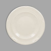 RAK Porcelain ANFP27 Anna 10 11/16 inch Ivory Porcelain Flat Plate - 12/Case