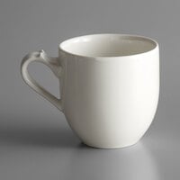 RAK Porcelain ANCU28 Anna 9.5 oz. Ivory Porcelain Cappuccino Cup - 12/Case