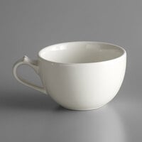 RAK Porcelain ANCU23 Anna 7.8 oz. Ivory Porcelain Coffee / Tea Cup - 12/Case