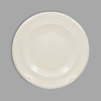 RAK Porcelain ANFP17 Anna 6 5/8 inch Ivory Porcelain Flat Plate - 24/Case