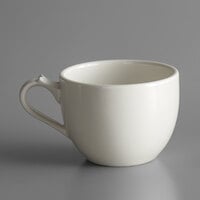 RAK Porcelain ANCU20 Anna 6.75 oz. Ivory Porcelain Coffee Cup - 12/Case
