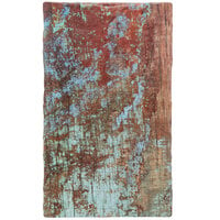 American Metalcraft RM2113 21 3/8" x 12 3/4" x 3/8" Faux Reclaimed Wood Melamine Rectangular Serving Board