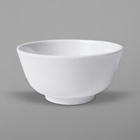 Elite Global Solutions B4545-W Simplicity 12 oz. White Round Melamine Bowl - 12/Case